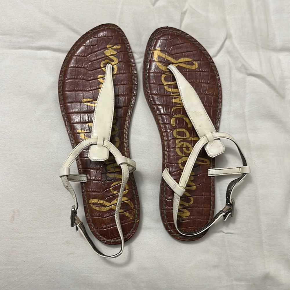 White Sam Edelman Gigi Sandal